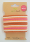 Preview: Stripe me Jacquardband aprico, weiss, pink